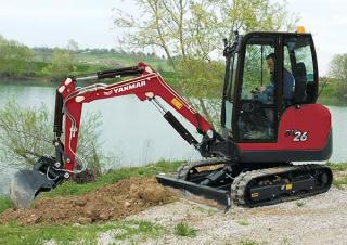 Mini excavatoare Yanmar SV26