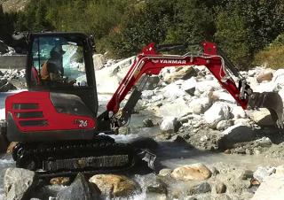 Mini excavatoare Yanmar SV26