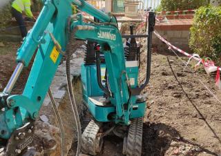 Mini excavatoare Sunward SWE08B