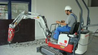 Mini excavatoare Takeuchi TB 108 Hybrid