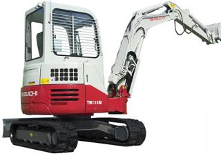 Mini excavatoare Takeuchi TB 138 FR