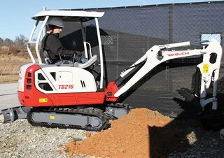 Mini excavatoare Takeuchi TB 216 