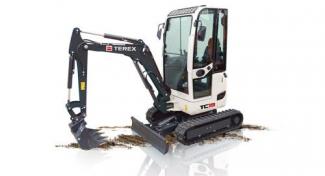 Mini excavatoare Terex TC 19 Z