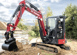 Mini excavatoare Yanmar ViO38-7