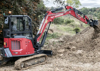 Mini excavatoare Yanmar ViO38-7