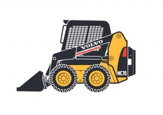 Mini încărcătoare Volvo MC70