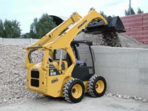 Mini încărcătoare Komatsu SK818-5 Super Flow