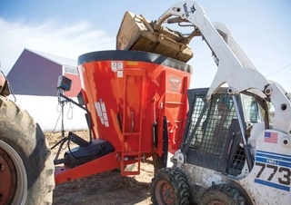 Tehnologii de alimentare Mixere de alimentare Kuhn VS 143