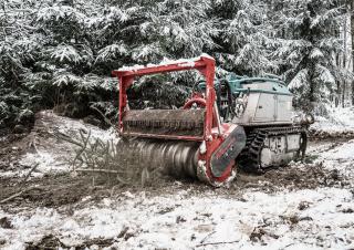 Mulcere/tocătoare forestiere Prinoth M450h-2700