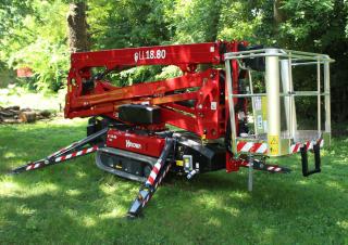 Nacele cu braț articulat Nacele cu braț articulat pe șenile Hinowa Lightlift 18.80 Performance IIIS