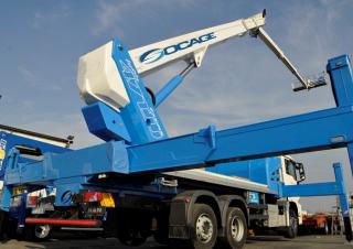 Nacele telescopice Nacele telescopice montate pe camion Socage forSte 47 TJJ