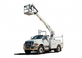Nacele telescopice Nacele telescopice montate pe camion Versalift VTP-40-NE