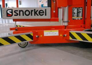 Nacele telescopice Nacele verticale cu un singur catarg Snorkel UL25