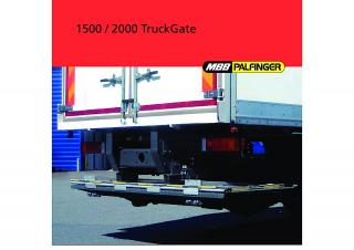 Platforme de încărcare MBB Palfinger 1500 TruckGate