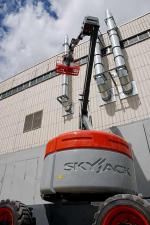 Nacele cu braț articulat Nacele cu braț articulat pe roți Skyjack SJ 51 AJ