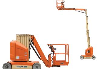 Nacele telescopice Nacele verticale cu un singur catarg JLG 32E