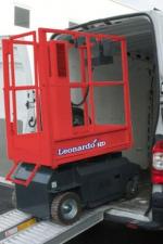 Nacele telescopice Nacele verticale cu un singur catarg Bravi Leonardo HD