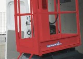 Nacele telescopice Nacele verticale cu un singur catarg Bravi Leonardo HD