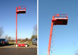Nacele telescopice Nacele verticale cu un singur catarg PB PB David 85