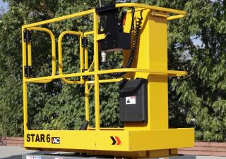 Nacele telescopice Nacele verticale cu un singur catarg Haulotte Star 6