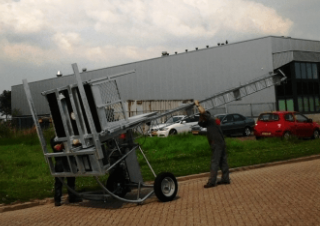 Platforme de lucru pentru alpinism De Jong A34