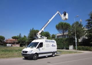 Nacele telescopice Nacele telescopice montate pe camion GSR E170TJV Basic  