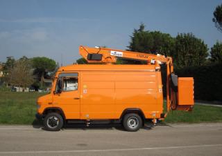 Nacele telescopice Nacele telescopice montate pe camion GSR E170TJV Basic  