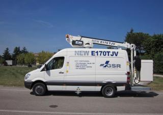 Nacele telescopice Nacele telescopice montate pe camion GSR E170TJV Basic  