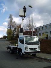 Nacele telescopice Nacele telescopice montate pe camion GSR E179T Compact
