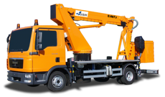 Nacele telescopice Nacele telescopice montate pe camion GSR E180TJ Compact 