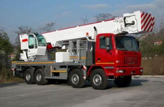 Nacele telescopice Nacele telescopice montate pe camion Multitel J 2 365 TA