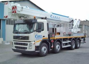 Nacele telescopice Nacele telescopice montate pe camion Multitel J 352 TA