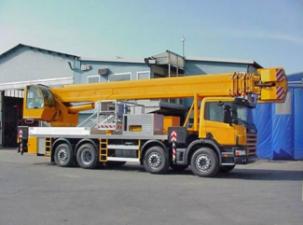 Nacele telescopice Nacele telescopice montate pe camion Multitel J 352 TA