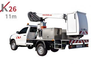 Nacele telescopice Nacele telescopice montate pe camion Klubb K26