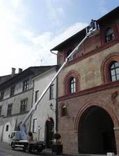 Nacele telescopice Nacele telescopice montate pe camion Multitel MJ 201