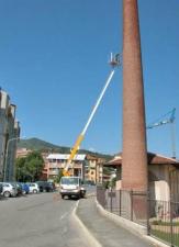 Nacele telescopice Nacele telescopice montate pe camion Multitel MT 182 Alu/AZ