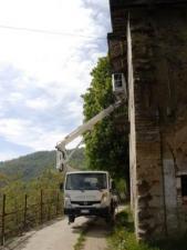 Nacele telescopice Nacele telescopice montate pe camion Multitel MX 225