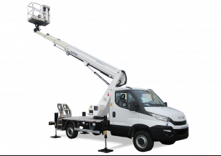 Nacele telescopice Nacele telescopice montate pe camion Oil & Steel Scorpion 2313