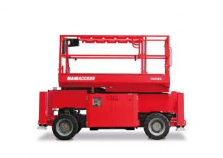 Nacele de tip foarfecă Platforme de ridicare de tip foarfecă pe roți Manitou 100 SC