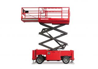 Nacele de tip foarfecă Platforme de ridicare de tip foarfecă pe roți Manitou 100 SC