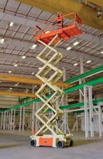 Nacele de tip foarfecă Platforme de ridicare de tip foarfecă pe roți JLG 10RS