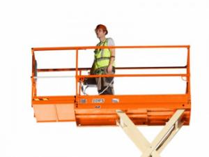 Nacele de tip foarfecă Platforme de ridicare de tip foarfecă pe roți JLG 10RS