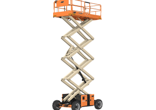 Nacele de tip foarfecă Platforme de ridicare de tip foarfecă pe roți JLG 4394RT