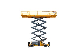 Nacele de tip foarfecă Platforme de ridicare de tip foarfecă pe roți Haulotte HS18E