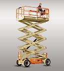 Nacele de tip foarfecă Platforme de ridicare de tip foarfecă pe roți JLG M4069LE