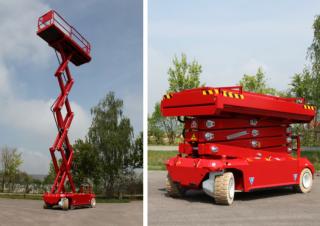 Nacele de tip foarfecă Platforme de ridicare de tip foarfecă pe roți PB PB S101-12E