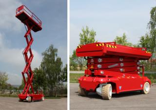 Nacele de tip foarfecă Platforme de ridicare de tip foarfecă pe roți PB PB S101-12E