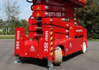 Nacele de tip foarfecă Platforme de ridicare de tip foarfecă pe roți PB PB S171-12ES