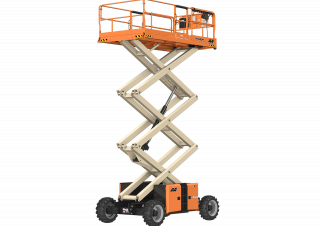Nacele de tip foarfecă Platforme de ridicare de tip foarfecă pe roți JLG RT3394