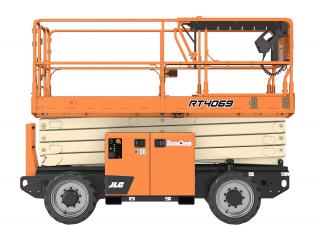 Nacele de tip foarfecă Platforme de ridicare de tip foarfecă pe roți JLG RT4069